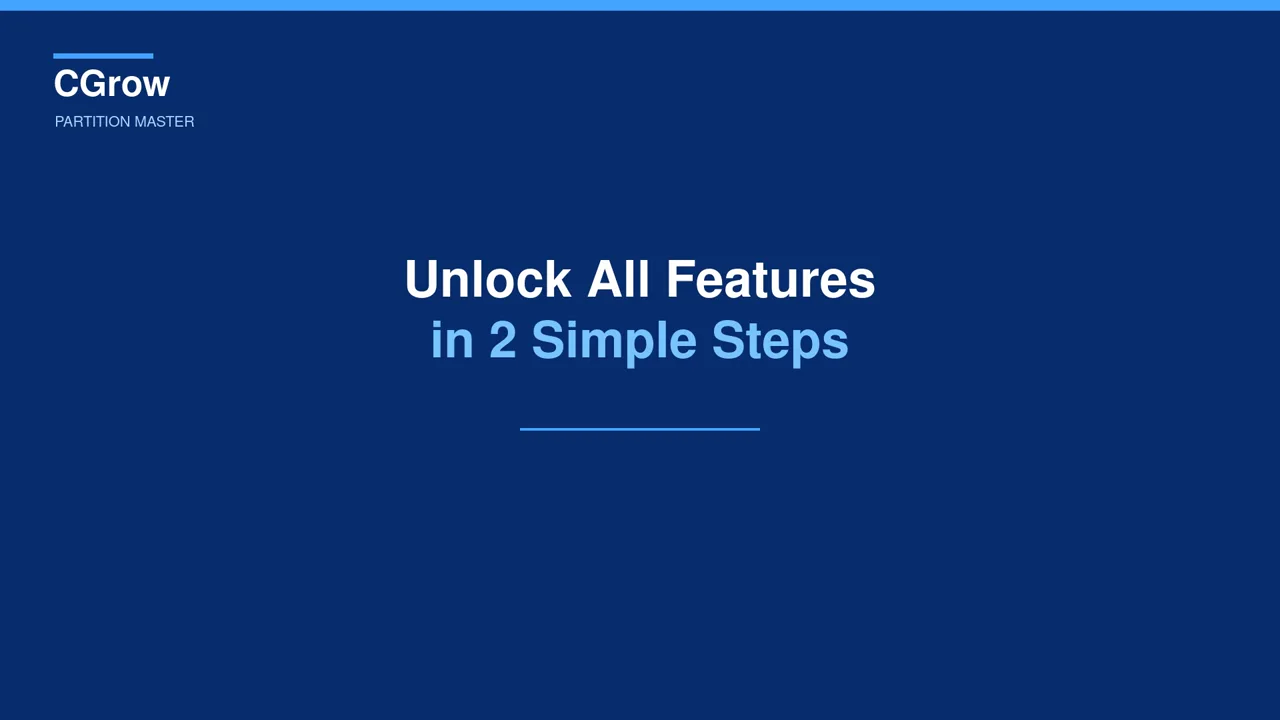 CGrow activation guide preview